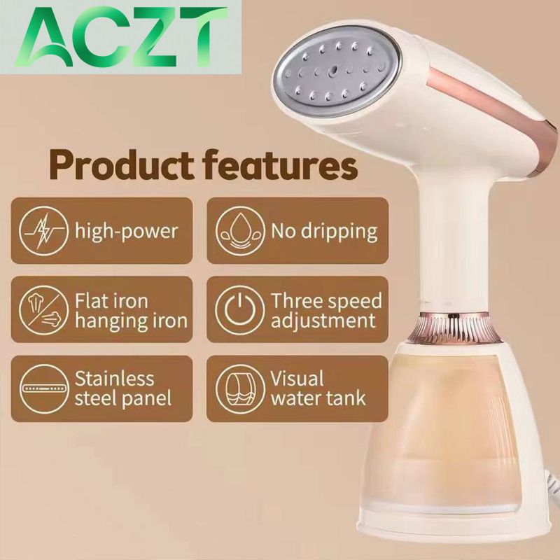 ACZT Tragbarer Dampfglätter – Elektrisches Handbügeleisen für Zuhause und unterwegs_voghion.com