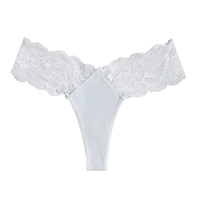 Fraen Thong sexy duerchsichteg mëttlerer Taille Fraenënnerwäsch huel Spitzenënnerwäsch_voghion.com