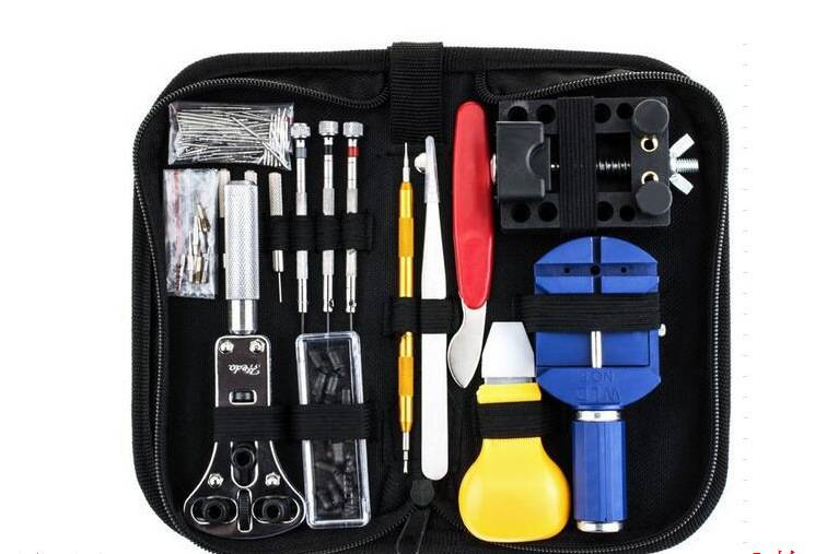 Watch Repair Tools 147 Piece Set Watch Repair Combo Toolkit Remove Strap Open Back Repair Watch_voghion.com