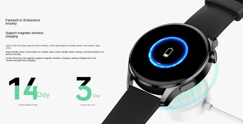Huaqiangbei GT3Pro intelligent Bluetooth-opkaldspulsmåling med offline betalingsadgangskontrol NFC-sportsur_voghion.com