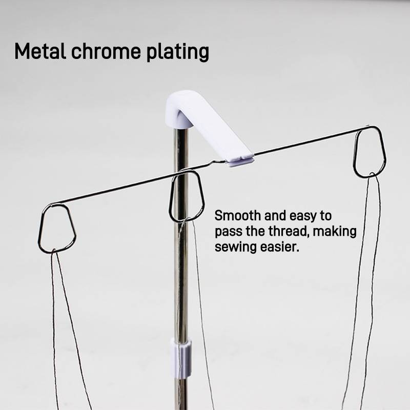 Neu Hause Nähmaschine Gewinde Halter 1 stück Verbesserte Rand Locking Maschine Triple Gewinde Halter_voghion.com
