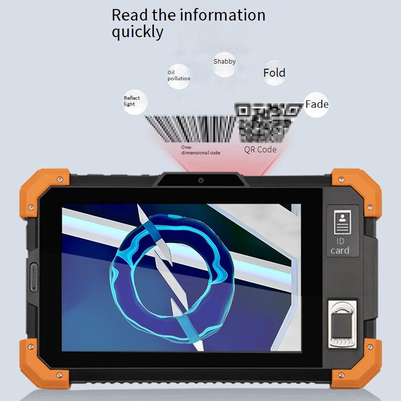 7 Inch GPS+BDS+GLONASS+Galileo 4 In 1 ICID Card Reader Industrial Rugged Tablet_voghion.com
