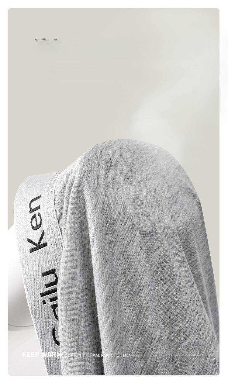 Leggings térmicas de algodão masculinas – Camada de base ultrarrespirável para invernos nórdicos (L-XXXL) – Ajuste elástico que absorve a umidade_voghion.com