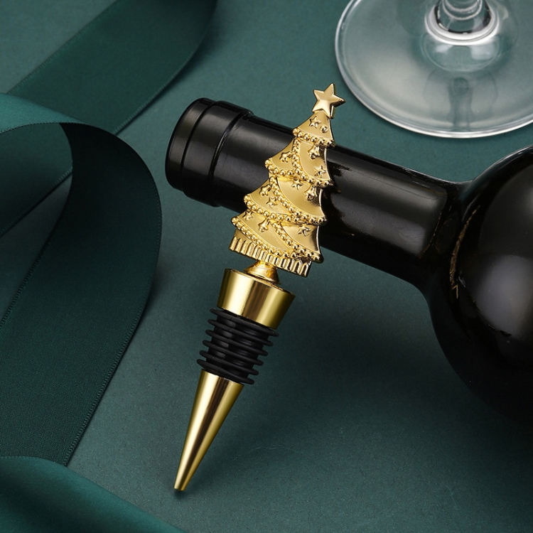 Christmas Tree Shape Wine Champagne Sealing Stopper_voghion.com