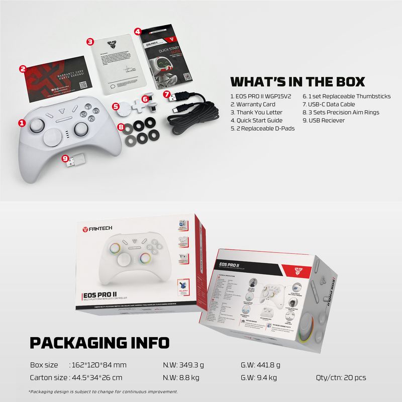 FANTECH WGP15v2 Three-Mode Switch Controller PC Gamepad_voghion.com