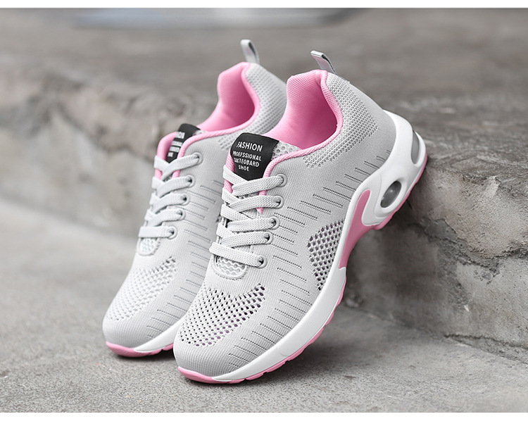 Sneakers da donna in mesh traspirante per danza shuffle e aerobica (leggere e flessibili)_voghion.com