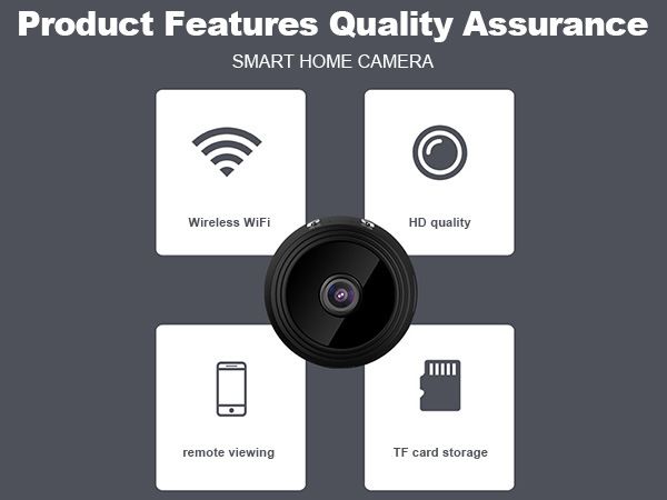 Cámara A9 HD para deportes al aire libre, videocámara inalámbrica con wifi, visión nocturna, monitoreo de seguridad para el hogar._voghion.com