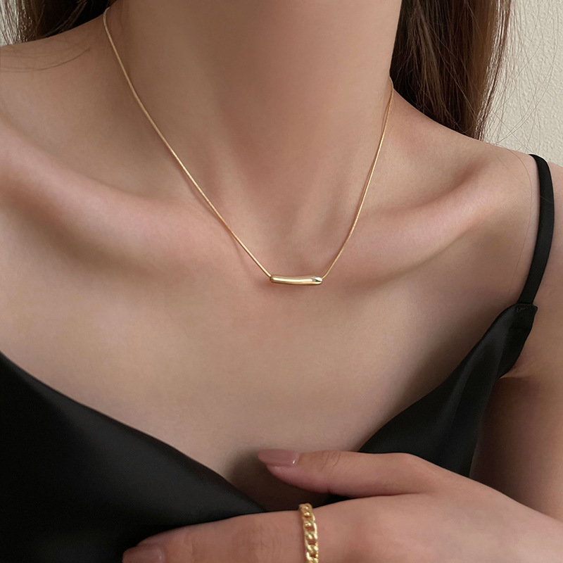 Heartbeat~Primavera/Estate Bianco Combinazione Instagram Collana di alta qualità da donna con fiocco leggero di lusso, design unico_voghion.com