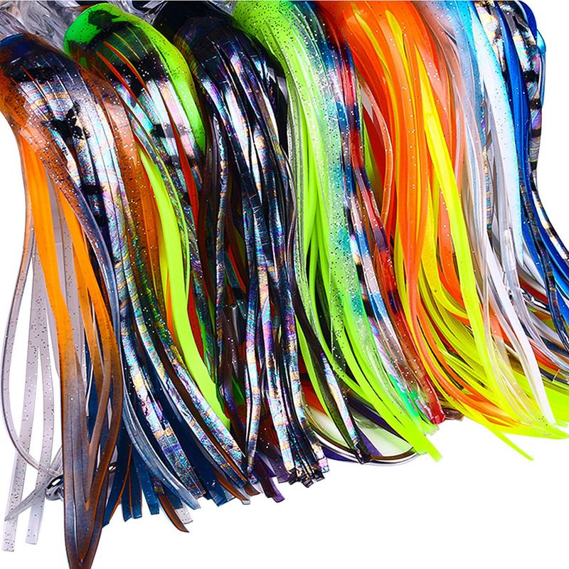 Trolling Soft 6 Colors 9inch Acrylic Octopus Bionic Boat Sea Fishing Lure Tuna Bait_voghion.com