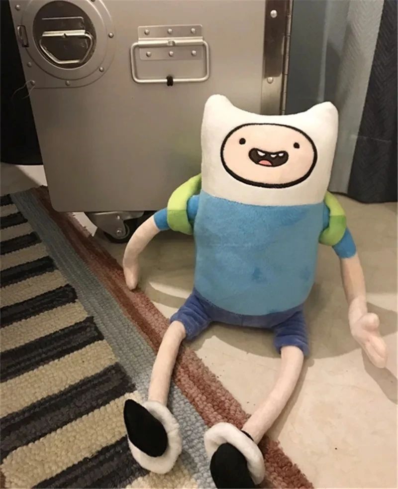 28–42 cm Piedzīvojumu laika plīša rotaļlietas Finn Jake pingvīnu lelles mīksti pildīti dzīvnieki bērniem dzimšanas dienas dāvanas ballīšu dekorēšanai_voghion.com