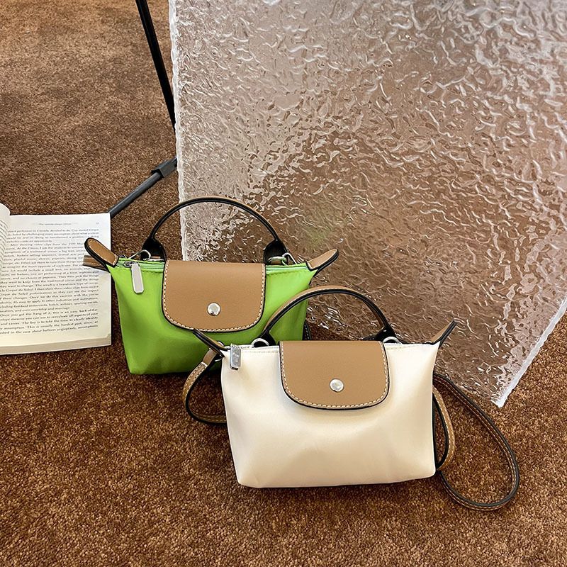 Sac à main mini Xiang Dumpling en forme de dragon français, léger et luxueux, sac à bandoulière en nylon à une épaule_voghion.com