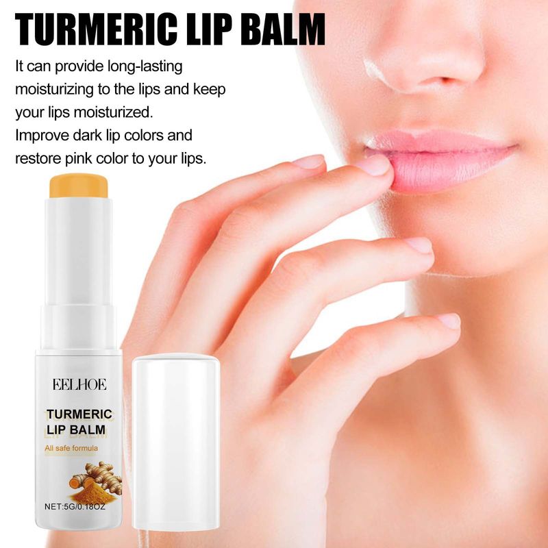 EELHOE Turmeric Skincare Series spendet Feuchtigkeit, befeuchtet die Haut, pflegt sanft zur Aufhellung und Reparatur der Lippen_voghion.com