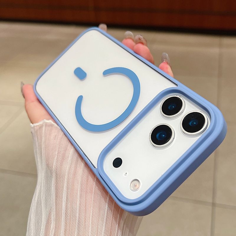 Luxury Magnetic Wireless Charge Case For Iphone 17 Air 16 15 14 13 12 11 Pro Max Plus Transparent Soft_voghion.com