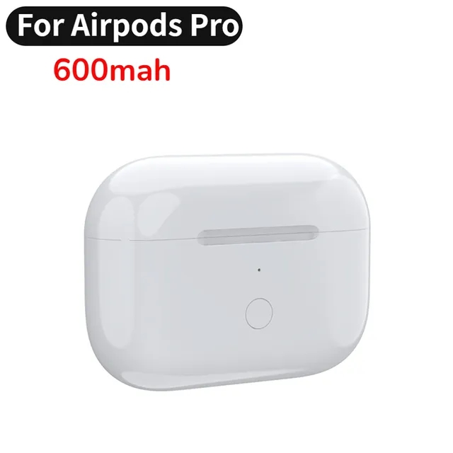 Caixa de carregamento sem fio de substituição para 1 2 3 pro pro2 bluetooth fone de ouvido caso carregador de bateria capa com indicador led_voghion.com