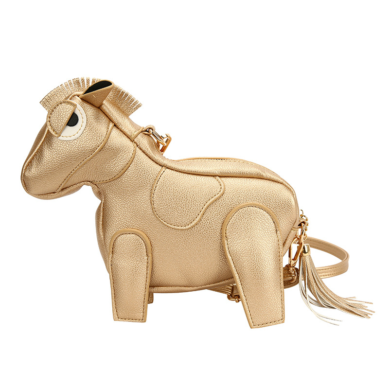 Design alla moda da donna, bambola carina, personalità divertente, marchio trendy, forma cartoon monospalla, borsa a tracolla in pony_voghion.com