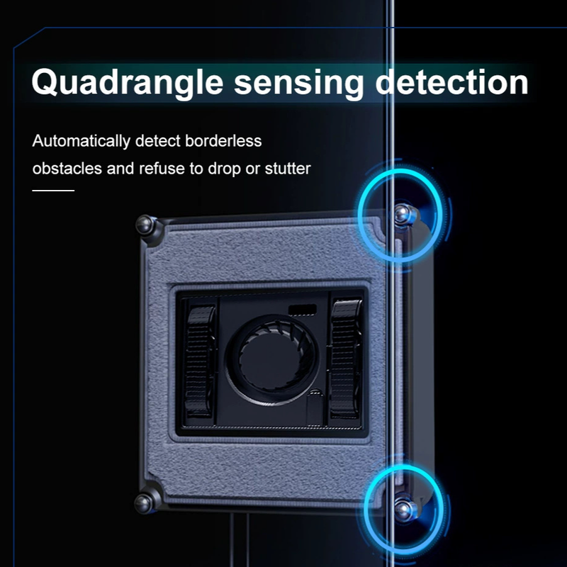 Fensterputzroboter Der heiß verkaufte intelligente Fensterputzroboter kann auf vier Wassersprüher aufgerüstet werden_voghion.com