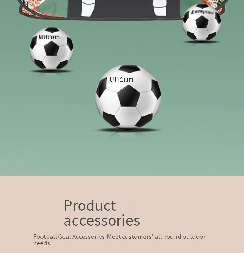 Porta da calcio pieghevole due in uno e attrezzo da tennis - Giocattolo portatile per l'allenamento multi-sport dei bambini_voghion.com