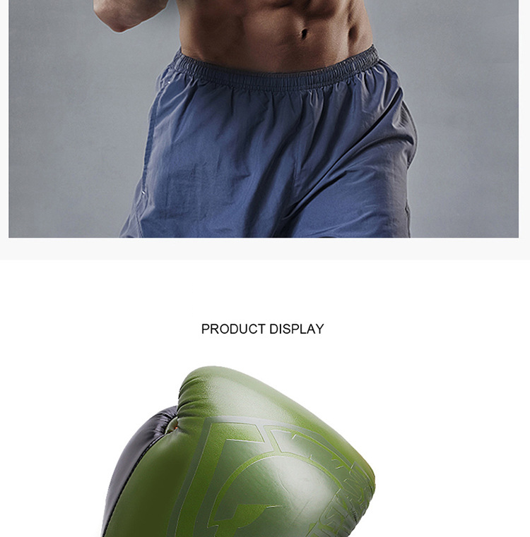 Professionelle Trainings-Boxhandschuhe für Erwachsene, Männer und Frauen, Sanda-Kampf-Sandsack, Boxhandschuhe für Kinder, tatsächlicher Kampf, verschleißfest, atmungsaktiv_voghion.com