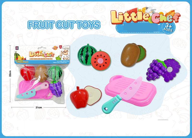 Mutter & Kinder Obst- und Gemüseschneideset, Obst- und Gemüseschneideset zum Rollenspiel mit Grilleimer – Pädagogisches Küchenspielzeug für Kinder (20-teilig)_voghion.com