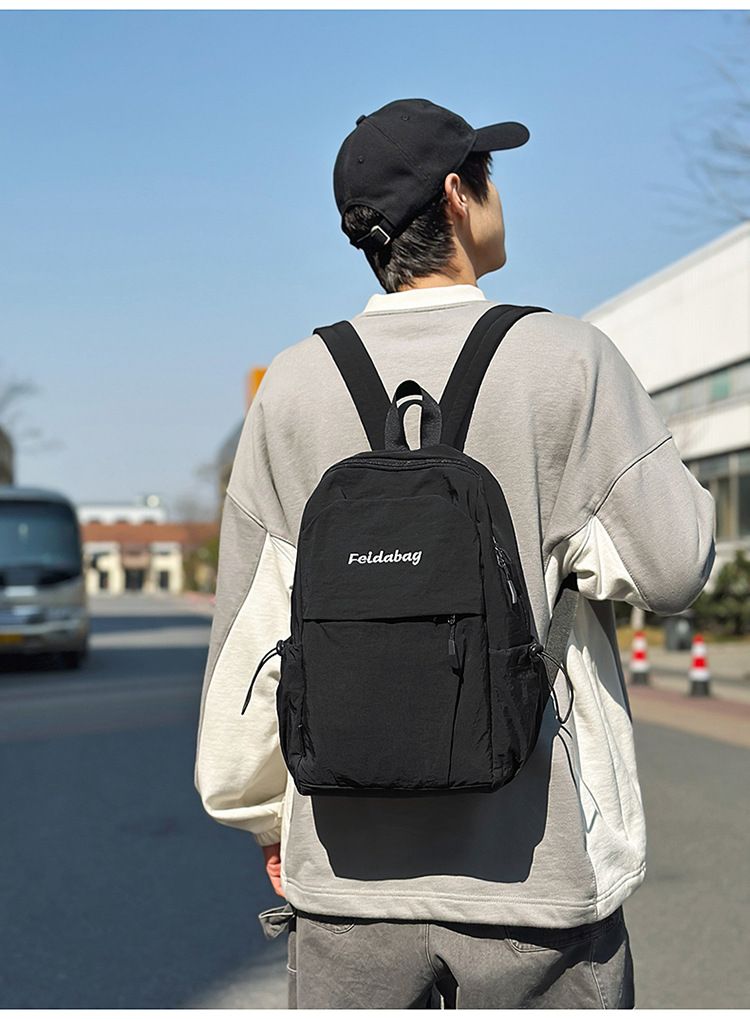 Sacs à dos pour hommes, nouveaux sacs de voyage simples et légers, petits sacs à dos pour filles, étudiants, déplacements scolaires_voghion.com