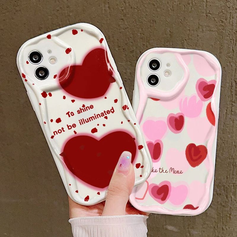 For Samsung Galaxy S23 Ultra SamsungS22 S20 S21 FE A54 5G A53 A52S A34 A14 A13 A24 4G A12 A32 A50 A51 Love Heart Case_voghion.com