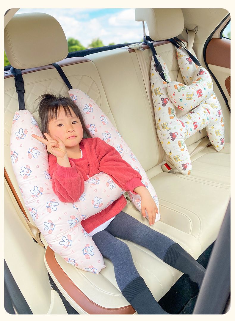 Car child safety rear seat, a pair of babies, in car sleeping pillow, shoulder protector, anti pinch neck_voghion.com