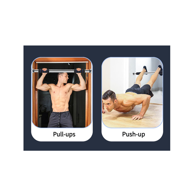 Home No-Drill Türstange Indoor Pull-Up Frame Trainer Erwachsene Fitnessgeräte_voghion.com