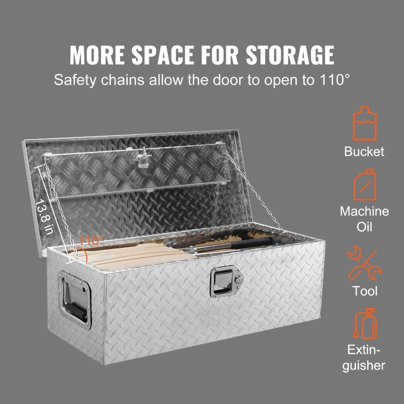 Box Storage Keys And Aluminum Lock Heavy Tool Bed Tool Plate Box Side With Tool Chest Diamond Box Handle Duty Box Truck Organi_voghion.com