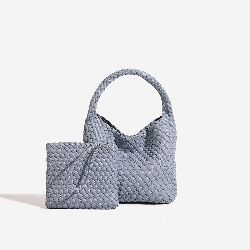 Hochwertige, handgewebte Umhängetasche mit Nischendesign, leichte, luxuriöse Damen-Pendlertasche für Mutter und Tochter, lässige Beuteltasche_voghion.com