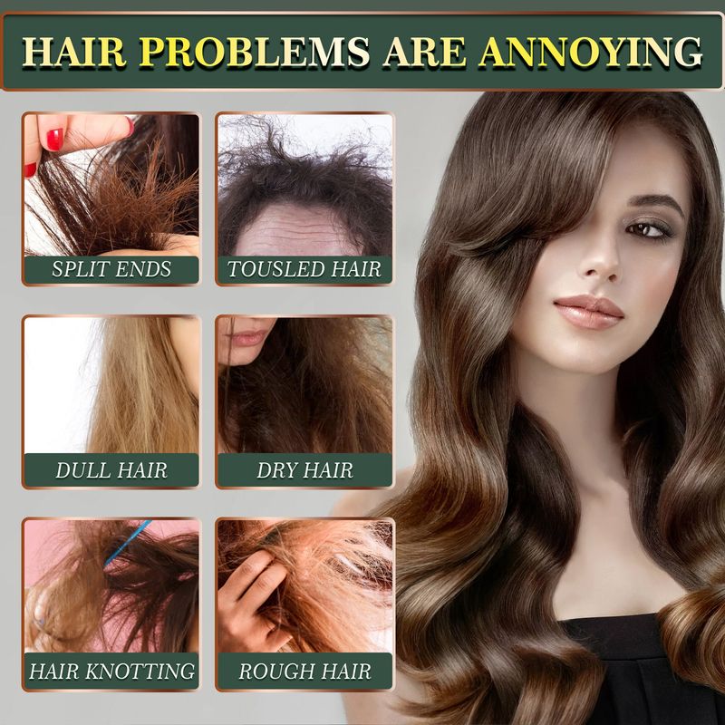 Ginger Hair Care Essential Oil Refreshing And Nourishing Scalp Hair Follicles Nutrient Solution_voghion.com