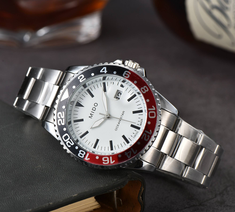 Citron, stijlvolle gepersonaliseerde wijzerplaat, duurzame stalen band, verjaardagscadeau, high-end business, heren quartzhorloge_voghion.com