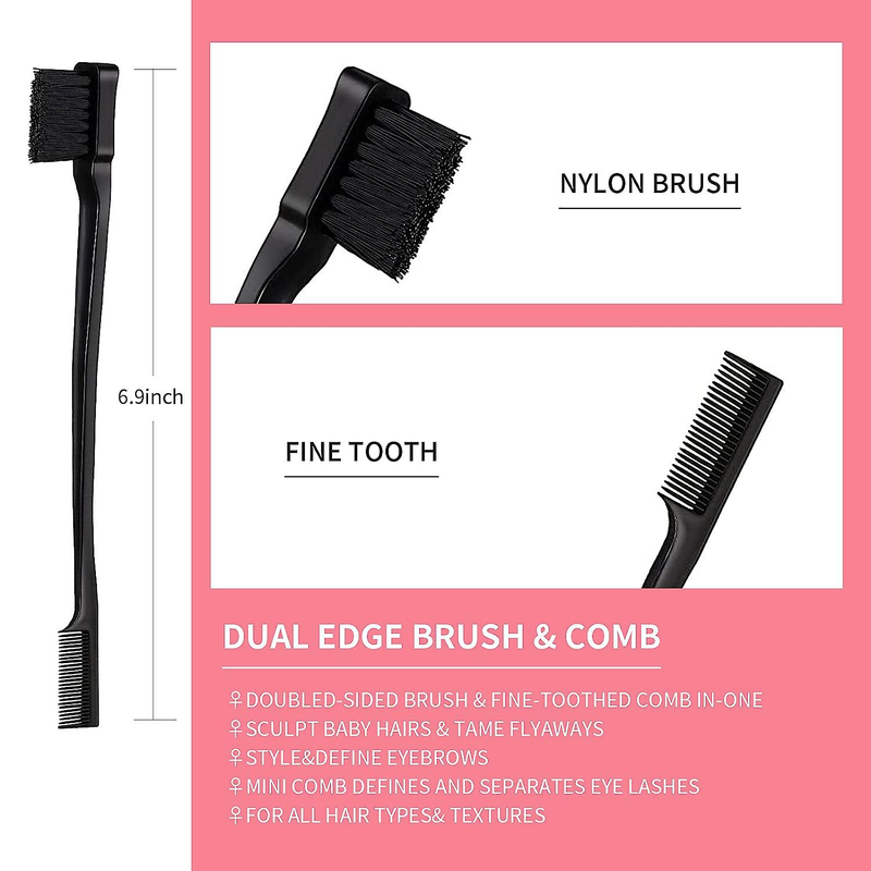 Brosse coiffante volumisante avec poils massants - Brosse démêlante et résistante à la chaleur pour cheveux bouclés et lisses_voghion.com