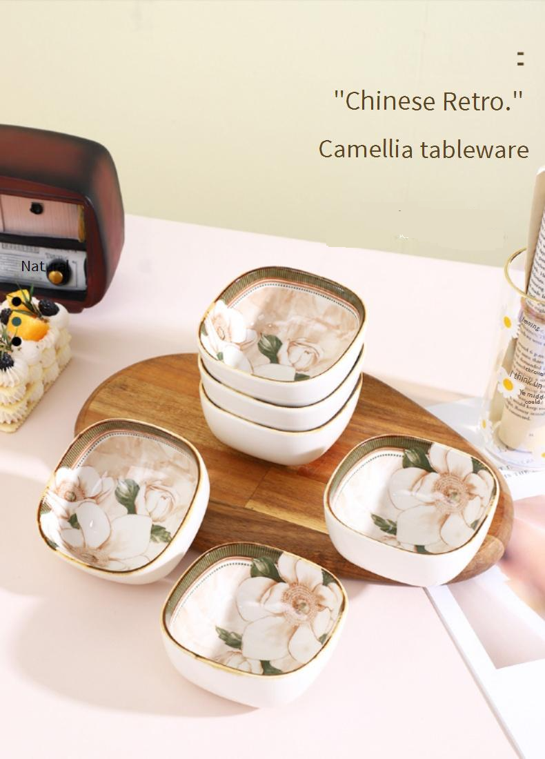 Ceramic Dipping Bowls Set Of 4 Mini Condiment Dishes 2.5 Inch Microwave Safe For Soy Sauce Sushi Dumplings Hot Pot Vintage Style_voghion.com