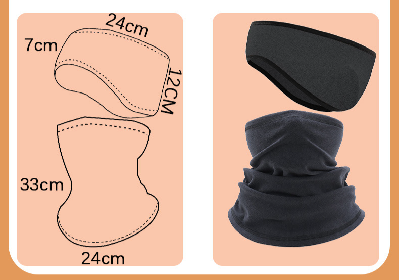 Mascarillas deportivas para ciclismo al aire libre, bufanda cálida, multifuncional, para el cuello, para correr en invierno, protección para los oídos, diadema, resistente al viento, protección facial completa_voghion.com