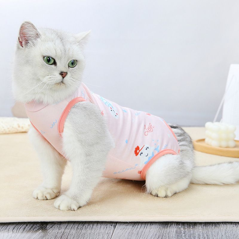 Vêtements de sevrage pour chirurgie de stérilisation féminine, doux, fins, à quatre pattes, anti-léchage, chauds_voghion.com