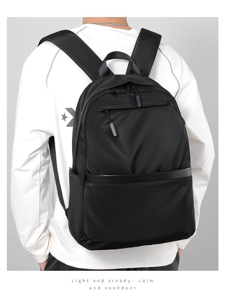 2024 New Men's Lightweight Backpack Men's Business Backpack Backpack Large Capacity Computer Bag Gift_voghion.com