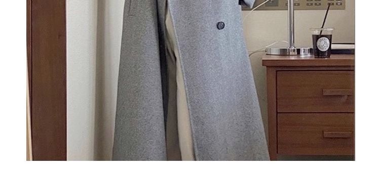 Cappotto in lana di cashmere spesso per donna autunno e inverno 2024, nuovo stile, cappotto in lana coreano di media lunghezza_voghion.com