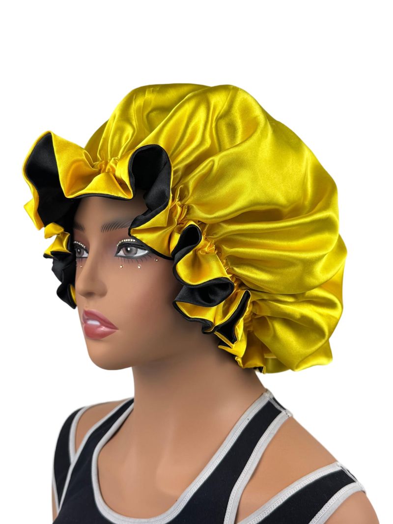 Cross-Border elastische hot-selling dubbelzijdige satijnen bad Europese en Amerikaanse nieuwe gladde kleur-matchende Slee_voghion.com