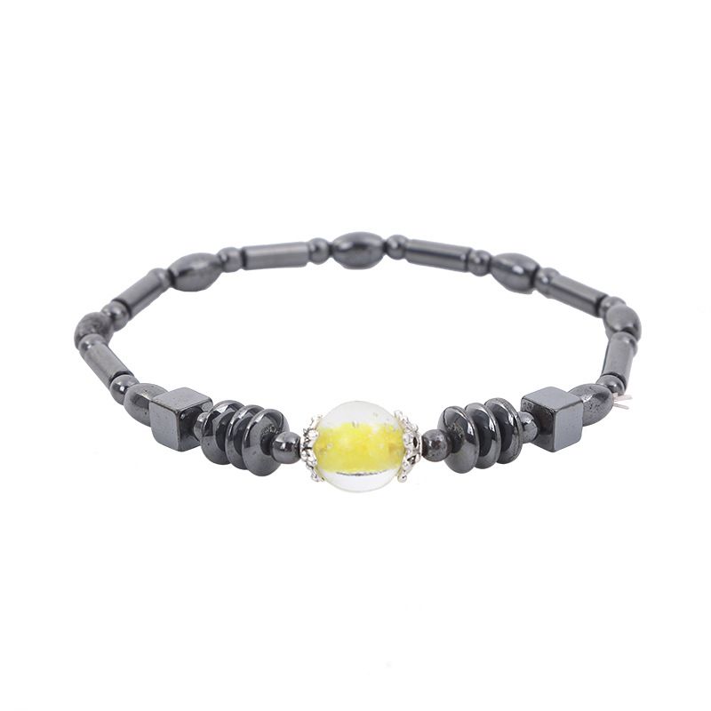 Novo estilo personalidade moda luminosa miçangas elásticas tornozeleira joia_voghion.com