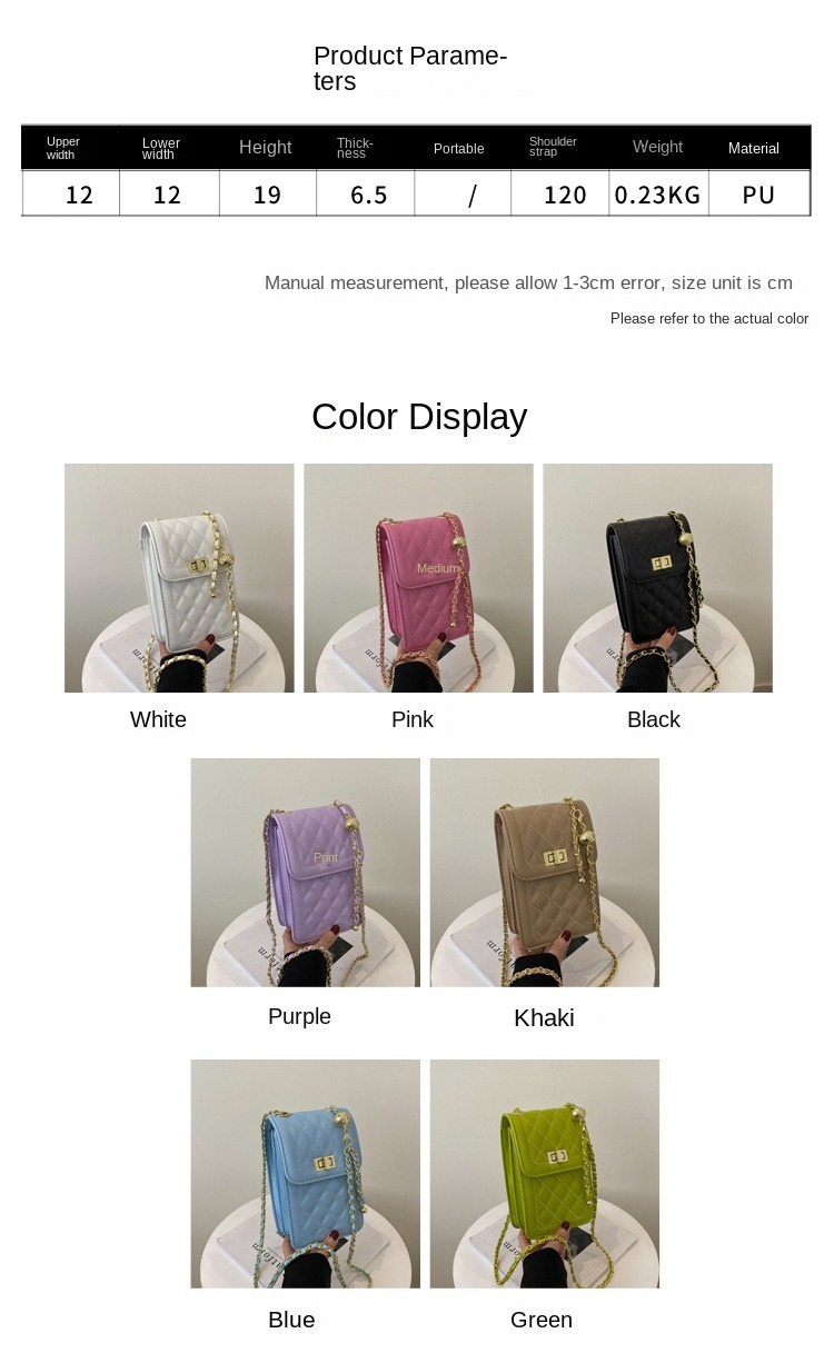 2023 Net Red Fashion kleine Handytasche im europäischen und amerikanischen Stil Außenhandel Einzelschulter-Diagonaltasche_voghion.com