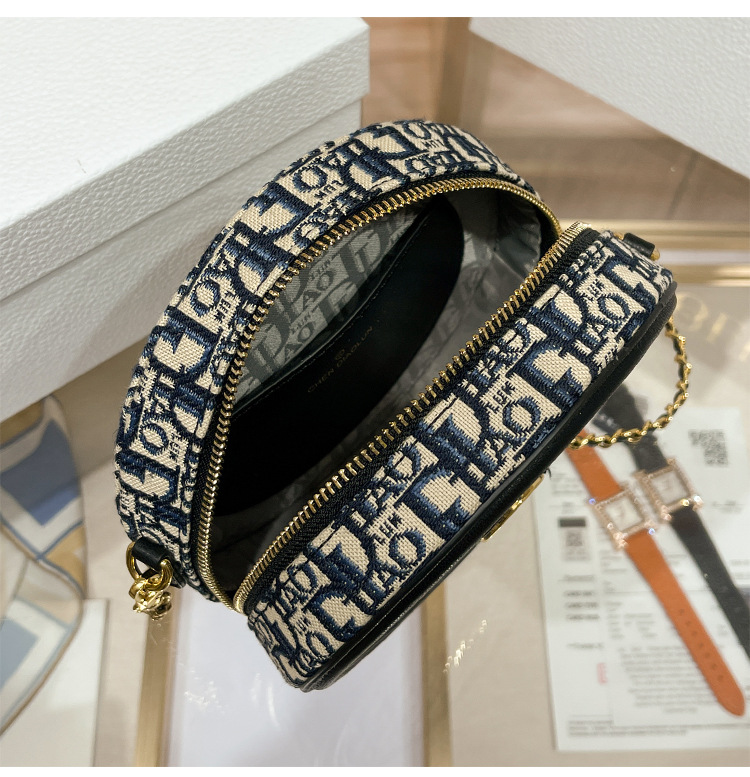 Marka üst düzey küçük yuvarlak çanta duygusu yeni moda yüz bayanlar hafif lüks yuvarlak çanta tek omuz crossbody küçük çanta gelgit_voghion.com