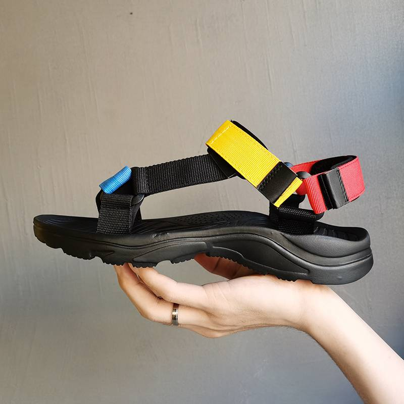 Sandálias masculinas explosivas de verão 2024, novas sandálias EVA ultraleves, sapatos de praia_voghion.com