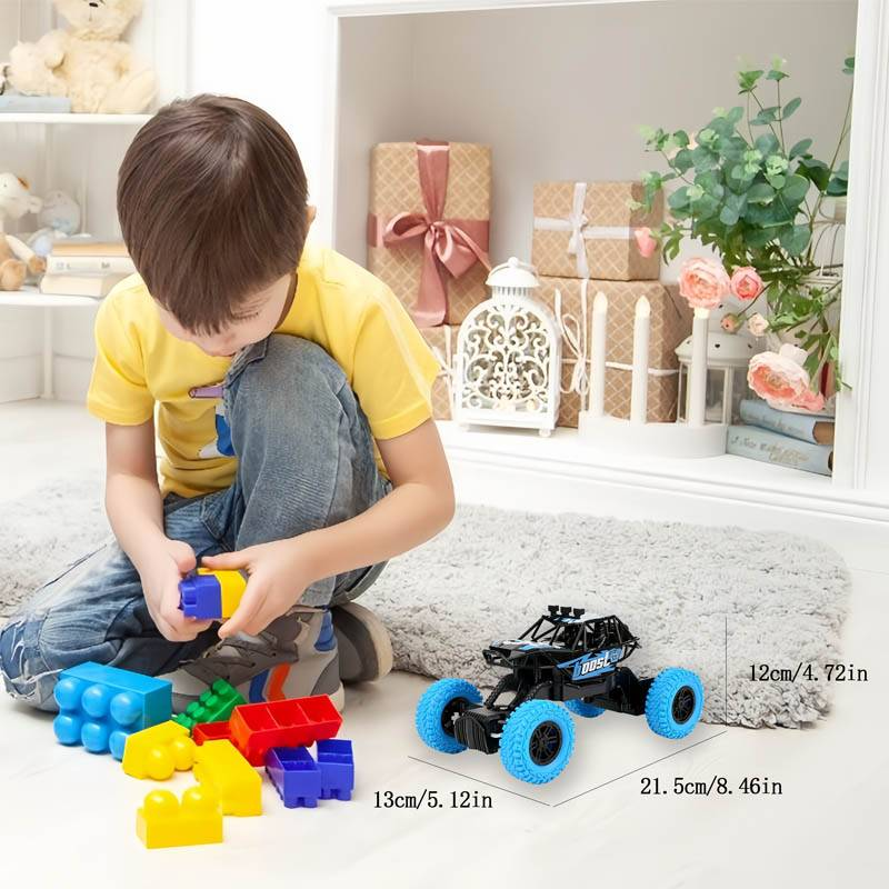 1pc Voiture d'escalade Rechargeable Télécommande Voiture Électrique Télécommande Véhicule Tout-terrain Jouet Voiture Convient pour Thanksgiving, Noël, etc._voghion.com