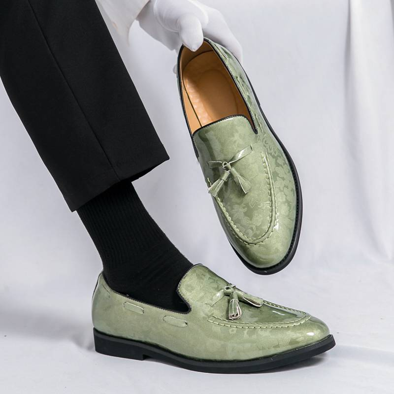 Herrenschuhe aus schwarzem PU-Leder, formelle Oxfords, Schlupfschuhe, Business-Casual-Büroarbeitshochzeit, Übergröße 38–46_voghion.com