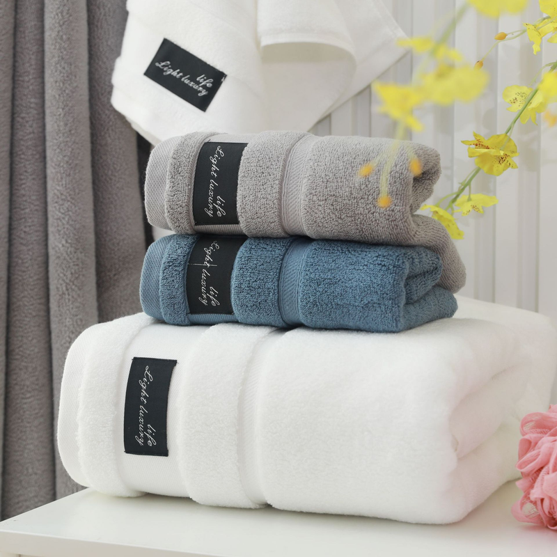 A-Class Cotton Hotel Towel - Extra Large & Thick Bath Towel For Adults Ultra Soft & Absorbent Face Towel_voghion.com