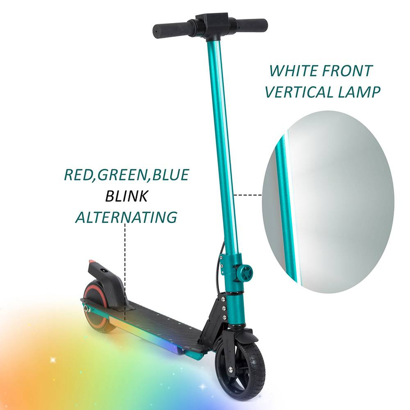 Vankel 6.5" Foldable Kids Electric Scooter – 150W Motor, 60Wh Battery, Compact & Lightweight E-Scooter For Children Ages 6–14_voghion.com