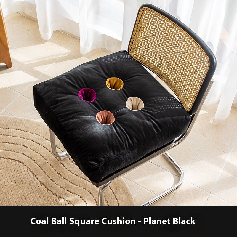 Cuscini da pavimento rotondi e quadrati – Morbido tatami imbottito in cotone PP per soggiorno, ufficio ed esterni (antiscivolo, 45 cm/50 cm, stile minimalista)_voghion.com