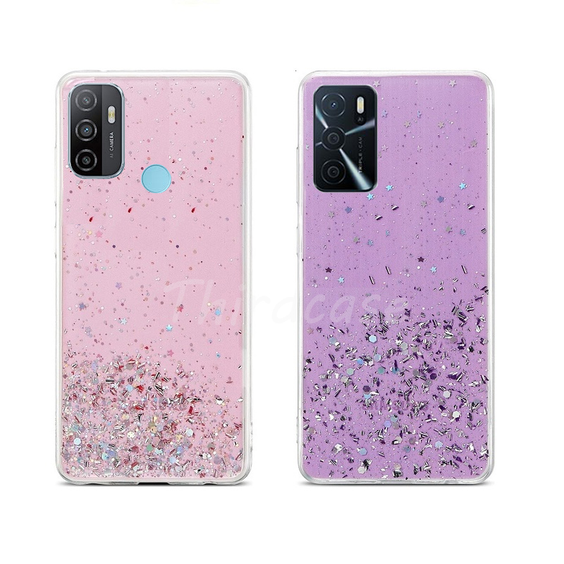 Glitter Paljetter Skal För OPPO A16S A15S A12S A52 A9 2020 Skal Mjukt Silikonskal OPPO A53S A31 A72 A73 A92 A93 A74 A94_voghion.com