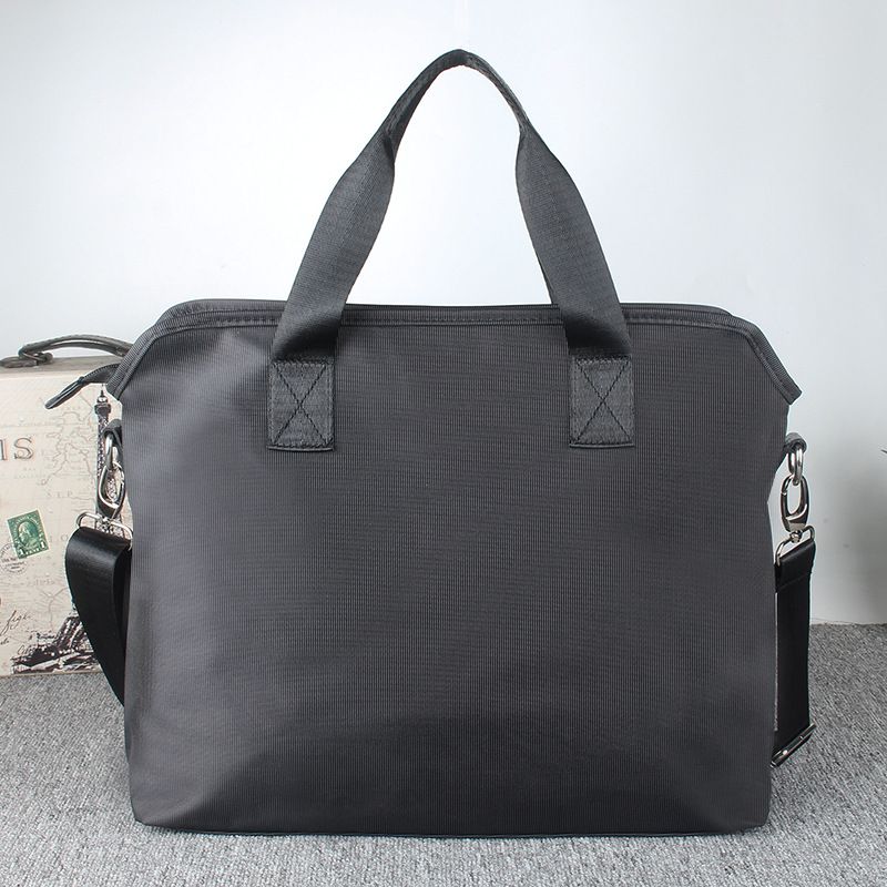 Sac à bandoulière simple pour homme, décontracté, pour documents, ordinateur portable, dossiers, réunions_voghion.com