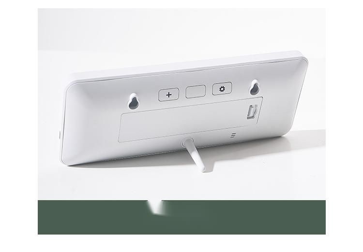 INS Einfache Große Bildschirm Wohnzimmer Wand Temperatur Und Feuchtigkeit Kreative Moderne Uhr Kann Aufgehängt Werden Oder Stehen YD106_voghion.com